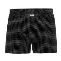 Seidensticker Herren Web-Boxershorts, 2er Pack - Boxer 2-Pack, Baumwolle, Logo Schwarz M