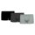 Seidensticker Herren Boxershorts, 3er Pack - Trunk 3-Pack, Single Jersey, Baumwollmischung, einfarbig Schwarz/Grau M
