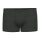 Seidensticker Men boxer shorts, pack of 3 – Trunk 3-pack, single jersey, cotton blend, plain colour Black/Grey M (Medium)
