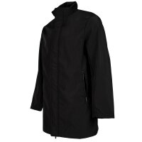 A|X ARMANI EXCHANGE Mens Trench Coat - Jacket, zip fastening, stand-up collar, water-repellent Black S (Small)