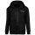 A|X ARMANI EXCHANGE ladies sweat jacket - zip, hood, logo Black XS (X-Small)