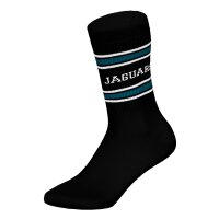 NFL Unisex Socken, 3er Pack - NFL Teams, 3Pack Crew Socks, Football, Logo, Baumwollmischung Jacksonville Jaguars 43-46