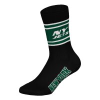 NFL Unisex Socken, 3er Pack - NFL Teams, 3Pack Crew Socks, Football, Logo, Baumwollmischung New York Jets 43-46