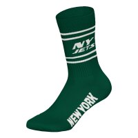 NFL Unisex Socken, 3er Pack - NFL Teams, 3Pack Crew Socks, Football, Logo, Baumwollmischung New York Jets 43-46