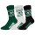 NFL Unisex Socks, 3-Pack – NFL Teams, 3Pack Crew Socks, Football, Logo, Cotton Blend New York Jets 43-46 (9-11 UK)