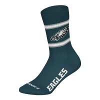 NFL Unisex Socks, 3-Pack – NFL Teams, 3Pack Crew Socks, Football, Logo, Cotton Blend Philadelphia Eagles 43-46 (9-11 UK)