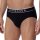 SCHIESSER Mens Briefs, 6-Pack – ‘95/5’, Rio Briefs, Logo Waistband, Stretch Cotton Black L (Large)