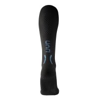 UYN Men Ski Socks - Ski One Pure Snow Socks, Sports Socks, Logo, Breathable Black 39-41
