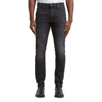 G-STAR Herren Jeans - 3301 Slim Worn, Superstretch Denim, Slim Fit, Länge 32 Dunkelgrau 30W/32L