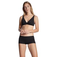 CALIDA Damen Panty-Slip - Natural Comfort, Regular Cut, einfarbig Schwarz XS (36/38)