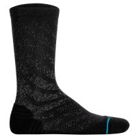 STANCE Unisex Socken, 3er Pack - Run Light Tab Crew, Logo, Performance Socken, Crew Socken Schwarz/Weiß/Grau 38-42