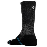 STANCE Unisex Socken, 3er Pack - Run Light Tab Crew, Logo, Performance Socken, Crew Socken Schwarz/Weiß/Grau 38-42