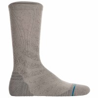 STANCE Unisex Socken, 3er Pack - Run Light Tab Crew, Logo, Performance Socken, Crew Socken Schwarz/Weiß/Grau 38-42