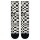 STANCE Unisex Socken - Wave Check Crew, Logo, Crew Socken Schwarz 43-47