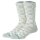 STANCE Unisex Socks - Wave Check Crew, Logo, Crew Socks Blue 38-42