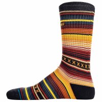 STANCE Unisex Socken - Curren Parks Crew, Logo, Crew Socken, Streifenmuster Blau/Orange 38-42