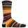 STANCE Unisex Socken - Curren Parks Crew, Logo, Crew Socken, Streifenmuster Blau/Orange 38-42