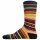 STANCE Unisex Socken - Curren Parks Crew, Logo, Crew Socken, Streifenmuster Blau/Orange 38-42