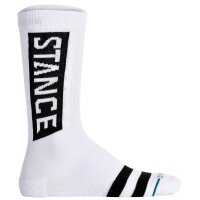 STANCE Unisex Socks - OG Crew, Logo, Crew Socks with Stripes