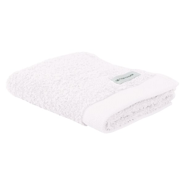 TOM TAILOR Guest Towel - Colour Bath Guest Towel, Terry Cloth, Cotton White 30x50cm