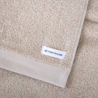 TOM TAILOR Gästehandtuch - Color Bath Guest Towel, Frottier, Baumwolle Sand 30x50cm