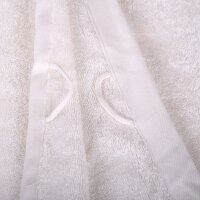 TOM TAILOR Shower Towel - Colour Bath Shower Towel, Terry Cloth, Cotton White 70x140cm