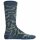 STANCE Unisex Socks, 3-Pack - All Terrain Crew, Logo, Performance Socks, Crew Socks Green/Blue 38-42