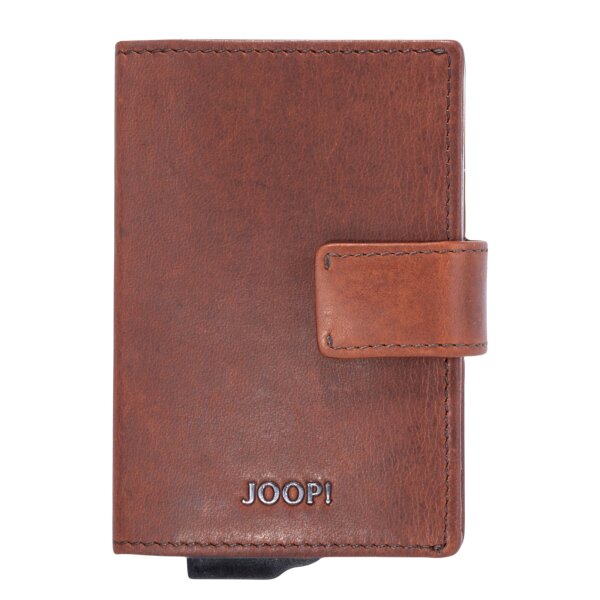 JOOP! Men E-Cage - Cerratano C-Two E-Cage sv8, genuine leather, single colour Brown 10.5x7x3