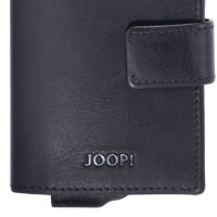 JOOP! Herren E-Cage - Cerratano C-Two E-Cage sv8, Echtleder, einfarbig Schwarz 10.5x7x3