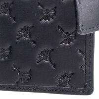 JOOP! Herren E-Cage - Cerratano C-Two E-Cage sv8, Echtleder, einfarbig Schwarz 10.5x7x3