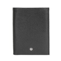 JOOP! Men Wallet – Cardona Ladon Billfold v8, genuine leather, single colour Black 12x10x2