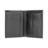 JOOP! Men Wallet – Cardona Ladon Billfold v8, genuine leather, single colour Black 12x10x2