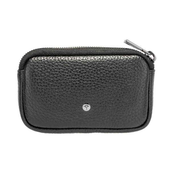 JOOP! Men Key case - Cardona Ladon Keycase lz, genuine leather, single colou Black 8x13x1.2