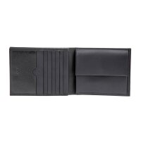 JOOP! Men Wallet – Pero Minos Billfold h14, genuine leather, single colour Black 10x12.5x2.5