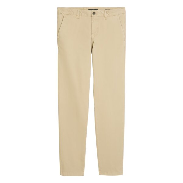 Marc OPolo mens chino trousers – Osby, organic cotton blend, stretch, length 32 Beige 29W/32L