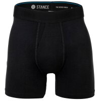 STANCE Herren Boxershorts, 3er Pack - Boxer Brief, Performance Boxershorts, Logobund Schwarz/Weiß/Grau M