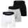 STANCE Herren Boxershorts, 3er Pack - Boxer Brief, Performance Boxershorts, Logobund Schwarz/Weiß/Grau XXL