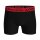 BJÖRN BORG Herren Boxershorts, 7er Pack - Cotton Stretch Trunks, Logobund Schwarz/Rot/Grün M