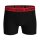BJÖRN BORG mens boxer shorts, pack of 5 - cotton stretch trunks, big logo, cotton, logo waistband Black/Red/Green M (Medium)