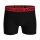 BJÖRN BORG Herren Boxershorts, 12er Pack - Cotton Stretch Boxer, Logo, Baumwolle Schwarz/Grün/Blau L