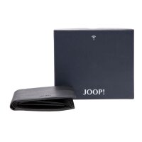 JOOP! Herren Geldbörse - Pero Daphnis Billfold v6, Echtleder, einfarbig Schwarz 10.5x9x2