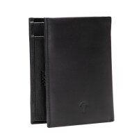JOOP! Herren Geldbörse - Pero Ladon Billfold v8, Echtleder, einfarbig Schwarz 12x9.5x2