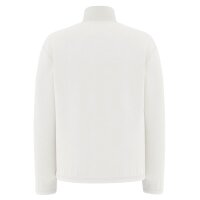 JOOP! JEANS Herren Sweatshirt mit Stehkragen - Akamu, Baumwolle, Half-Zipkragen, Bündchen, einfarbig Weiß M