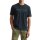 Marc OPolo Mens T-shirt - Large logo, regular fit, cotton, logo print, plain Blue S (Small)