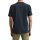 Marc OPolo Mens T-shirt - Large logo, regular fit, cotton, logo print, plain Blue S (Small)