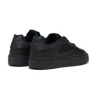 DIESEL Herren Sneaker - S-OVAL SKATE LOW, Schnür-Schuhe, Leder Schwarz EUR 41