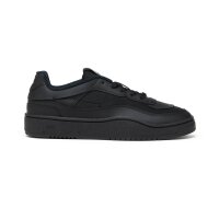DIESEL Herren Sneaker - S-OVAL SKATE LOW, Schnür-Schuhe, Leder Schwarz EUR 41