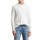 Marc OPolo Mens Long Sleeve Shirt - Small Logo, Shaped Fit, Cotton, Logo Print, Plain White M (Medium)