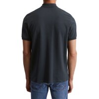 Marc OPolo mens polo shirt, short sleeves – small logo, regular fit, cotton piqué Blue S (Small)