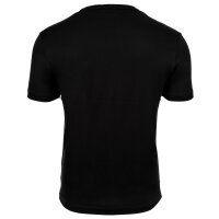 DIESEL Mens T-Shirt - T-MIEGOR-K77, short sleeves, round neck, logo, cotton, plain Black M (Medium)